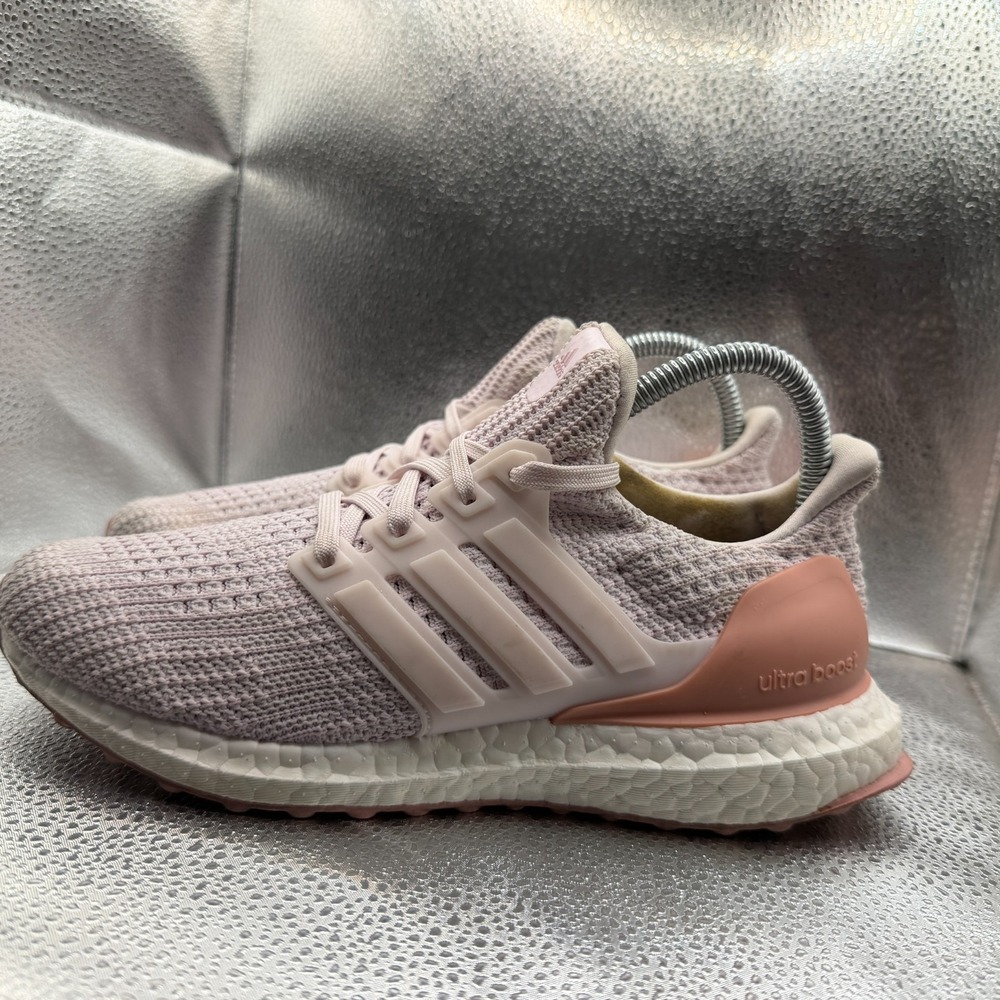 Size 6 Adidas UltraBoost 4.0 DNA Almost Athletic Sneaker Pink Womens GY0286 - Picture 8 of 11